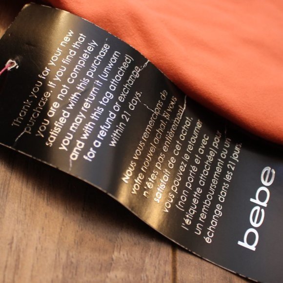 Bebe Cutout Midi Orange Dress - Picture 10 of 10